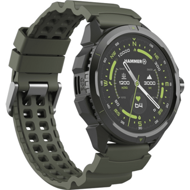 Hammer Watch 2 | Smart watch | AMOLED | 1.5&rdquo; | Military Edition