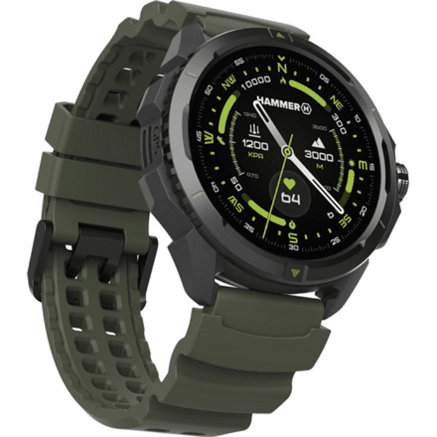 Hammer Watch 2 | Smart watch | AMOLED | 1.5&rdquo; | Military Edition