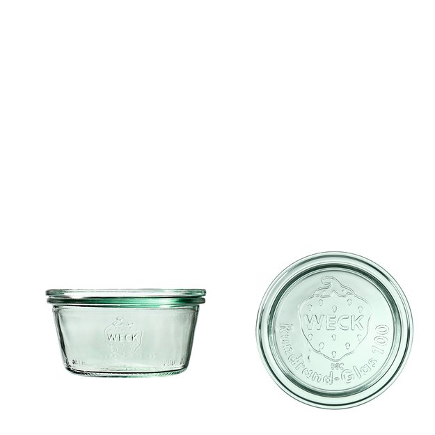 Jar, 290 ml, with lid, Mold, 6 pcs