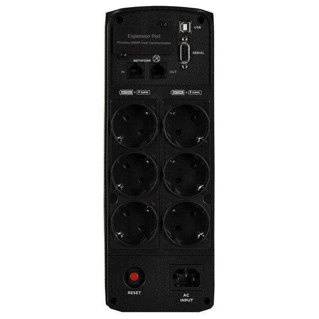 CyberPower CP1350EPFCLCD uninterruptible power supply (UPS) Line-Interactive 1.35 kVA 780 W 6 AC outlet(s) 9