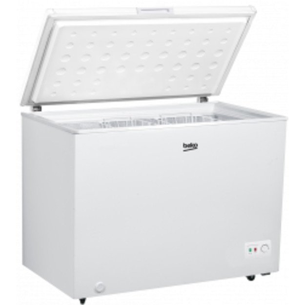 BEKO Freezer | CF316EWN | Energy efficiency class E | Chest | Free standing | Height 84.5 cm | Total net capacity 308 L | White 2