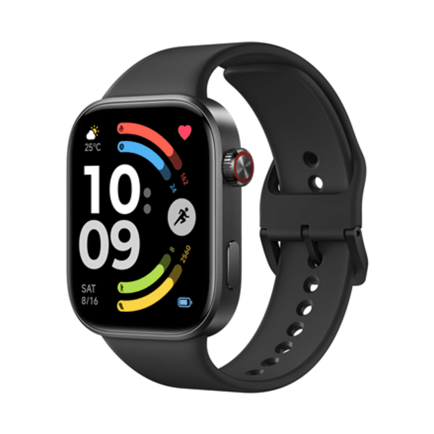 Xiaomi REDMI Watch 6 | Smart watch | GPS (satellite) | AMOLED | 2.07  | Waterproof | Obsidian Black