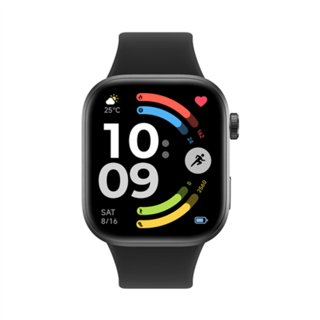 Xiaomi REDMI Watch 6 | Smart watch | GPS (satellite) | AMOLED | 2.07  | Waterproof | Obsidian Black