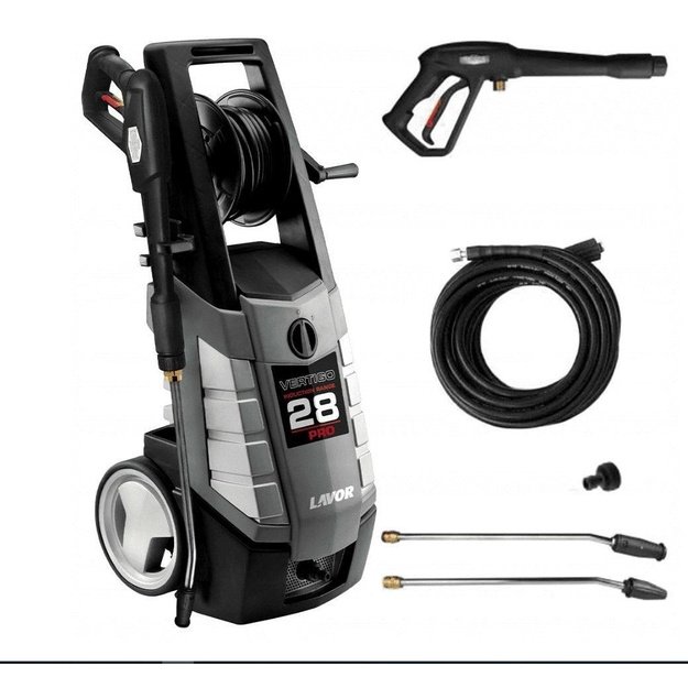 LAVOR Vertigo 28 Pro pressure washer Upright Electric 510 l/h 2800 W Black, Grey