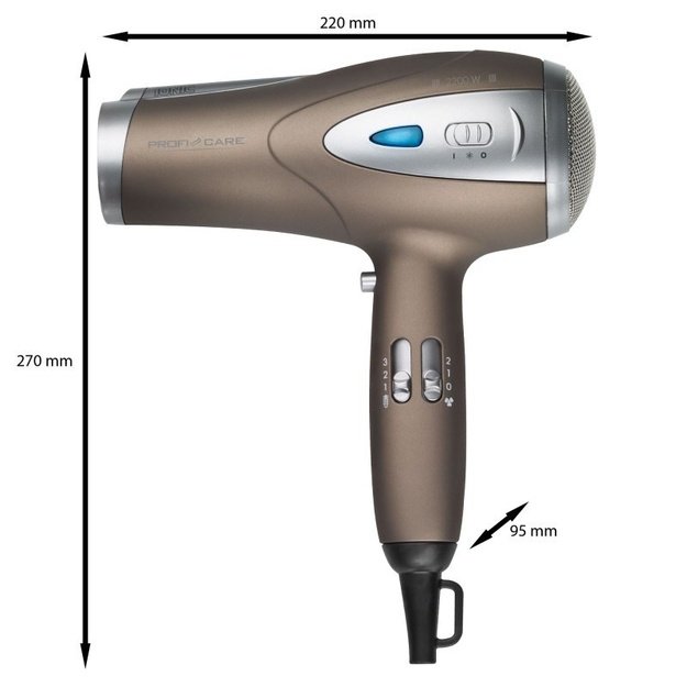 PROFICARE PC-HTD 3113 Hair Dryer bronze