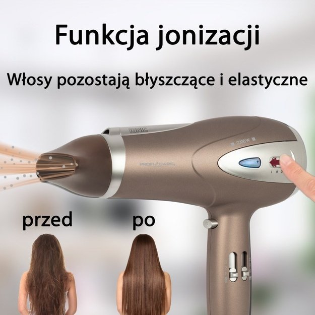 PROFICARE PC-HTD 3113 Hair Dryer bronze