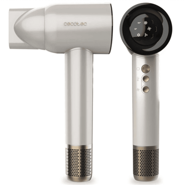 Cecotec Hair dryer | DryGlam Waves Champagne | 1600 W | Number of temperature settings 3 | Ionic function | Champagne | Diffuser
