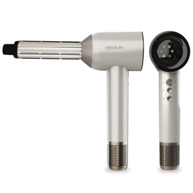 Cecotec Hair dryer | DryGlam Waves Champagne | 1600 W | Number of temperature settings 3 | Ionic function | Champagne | Diffuser
