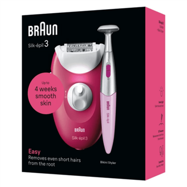 Braun Silk-&eacute;pil 3 Silk-epil 3 SE3-202 Epilator
