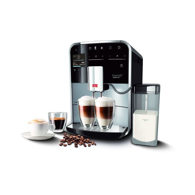 MELITTA F83/0-101 BARISTA T SMART automatinis kavos aparatas, sidabro