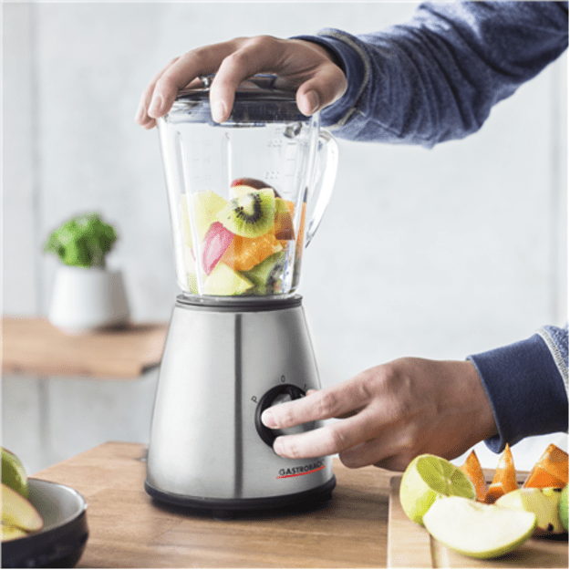 Blender Gastroback 40897 Stainless steel, 500 W, Glass, 1 L, Ice crushing