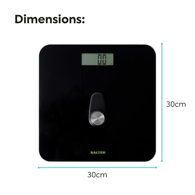 Salter 9224 BK3R Eco Power Digital Bathroom Scale black