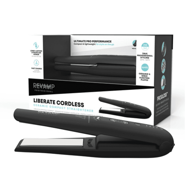 Revamp ST-1700-EU2 Progloss Liberate Cordless Ceramic Compact Hair Straightener