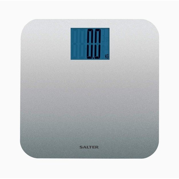 Salter 9075 SCFEU12 Max Electronic Digital Bathroom Scales - Silver