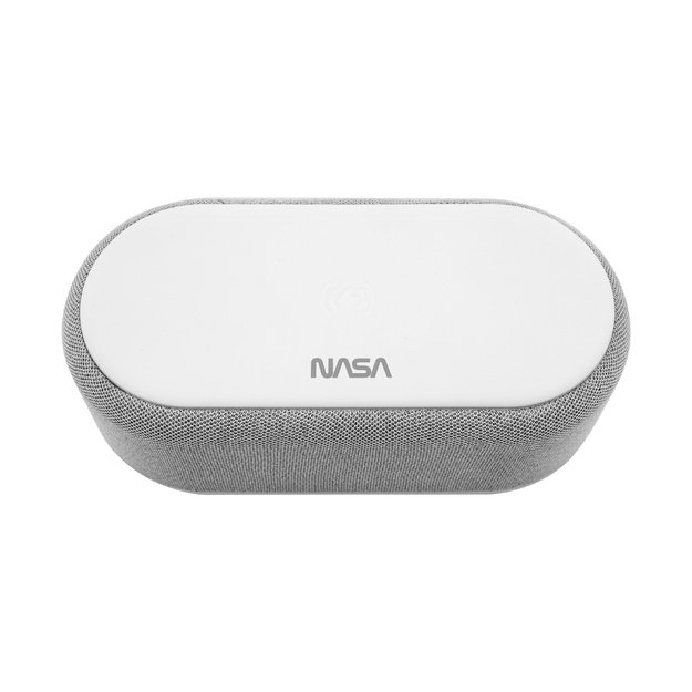 NASA SPC400  Bluetooth Speaker/ Alarm Clock/ Wireless Charger