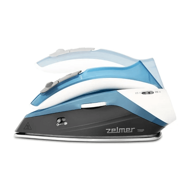 Zelmer ZIR0500 Dry & Steam iron Stainless Steel soleplate 1100 W Black, Blue, White