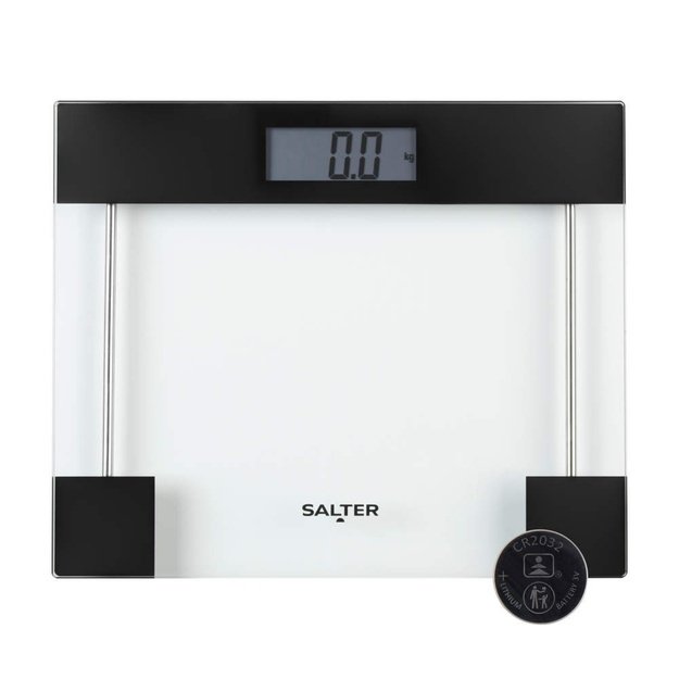 Salter SA00078BCFEU12 Clear Electronic Glass Scale
