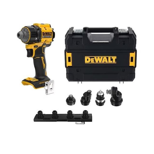 CORDLESS DRILL-SCREWDRIVER 4-HEAD XR 18V 0*AH