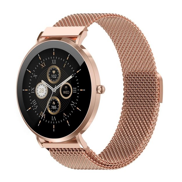 Denver SWC-394RG 3.35 cm (1.32 ) AMOLED 43 mm Analog 466 x 466 pixels Rose gold
