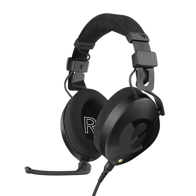 R&Oslash;DE NTH-100 headphones/headset Wired Head-band Music Black