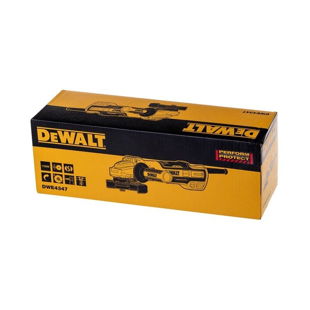 Kampinis &scaron;lifuoklis 1700W 125mm DWE4347-QS DEWALT