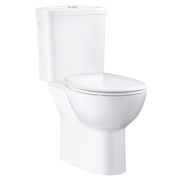 Pastatomas klozetas su SoftClose dangčiu Grohe Bau Ceramic 39496000