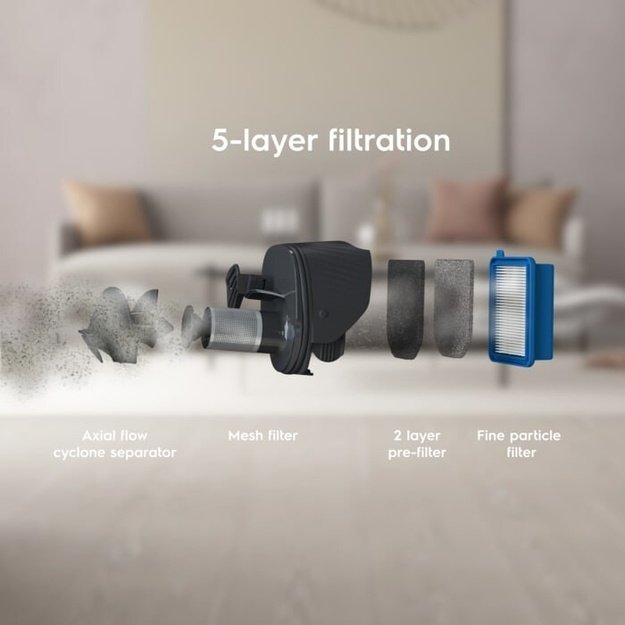 Dulkių siurblys Electrolux ES52CB18SH 500 Clean