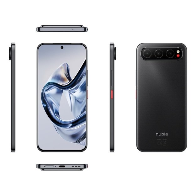 Nubia Z2468N 17.2 cm (6.78 ) Dual SIM Android 15 5G USB Type-C 20 GB 256 GB 5000 mAh Black