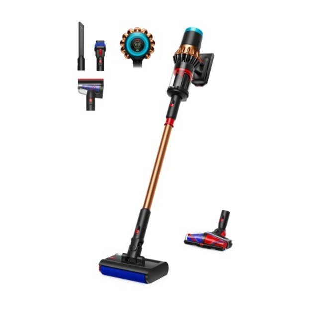 Dyson V16 Piston Animal Submarine Belaidis dulkių siurblys, Matte Black/Copper
