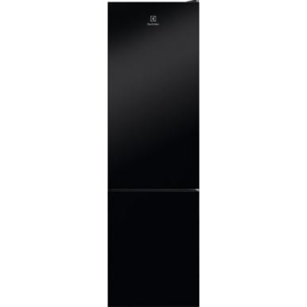 201 cm auk&scaron;čio  juodos spalvos No Frost &scaron;aldytuvas su &scaron;aldikliu Electrolux LNT6HC37K1