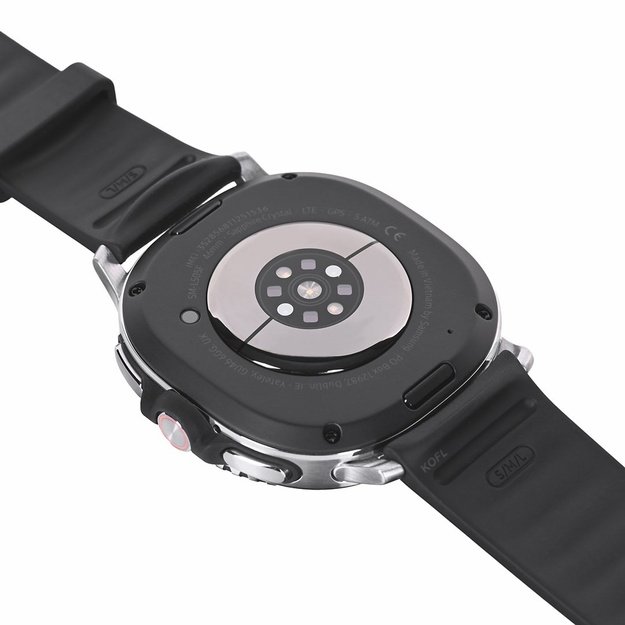 Samsung Galaxy Watch 8 Classic 3.3 cm (1.3 ) AMOLED 46 mm Digital 438 x 438 pixels Touchscreen 4G Silver Wi-Fi GPS (satellite)