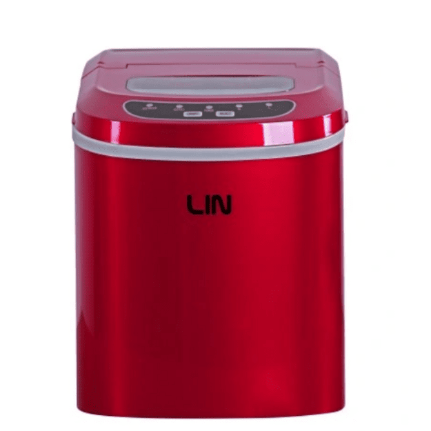 Portable ice cube maker LIN ICE PRO-R12 red
