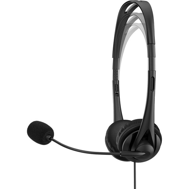 HP Stereo USB Headset G2 Wired Head-band Office/Call center Black