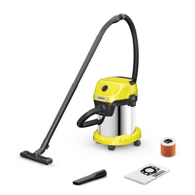 K&auml;rcher WD 3 S V-17/4/20 17 L Drum vacuum Dry and wet 1000 W Dust bag