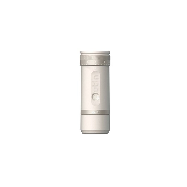 Portable electric coffee grinder OutIn Fino Sandstone White