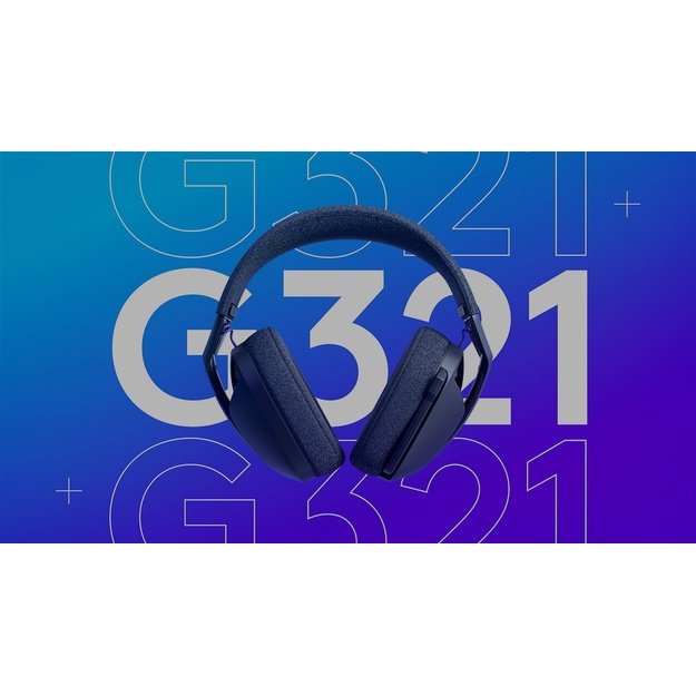 GAMING HEADPH LOGITECH G321 BLACK