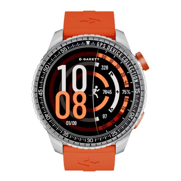 Garett Compass GPS Smartwatch Silver
