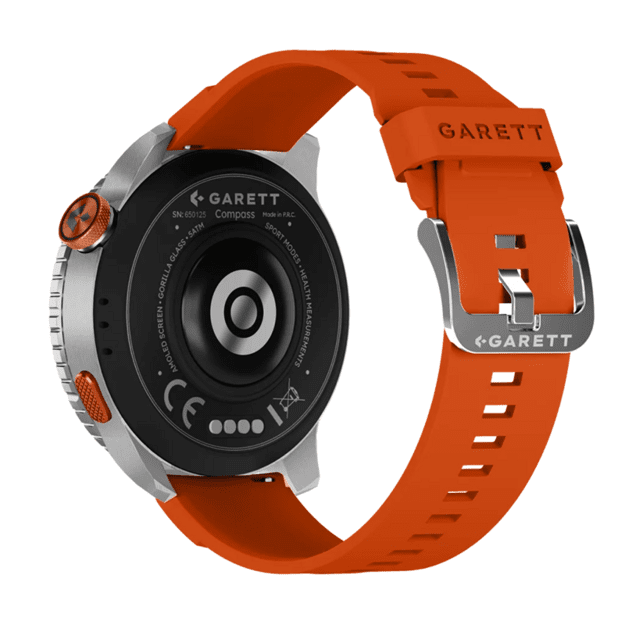 Garett Compass GPS Smartwatch Silver
