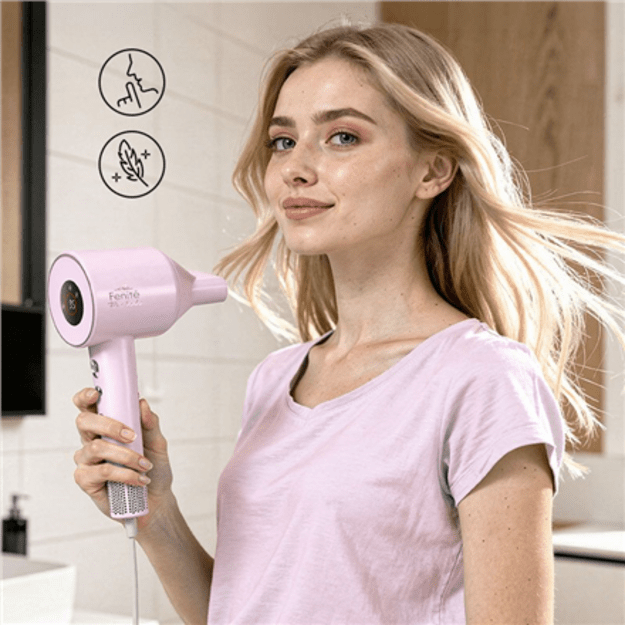 ETA Hair dryer | Fenit&eacute; Pastels ETA831990000 | 1600 W | Number of temperature settings 3 | Ionic function | Light Pink | Diffus