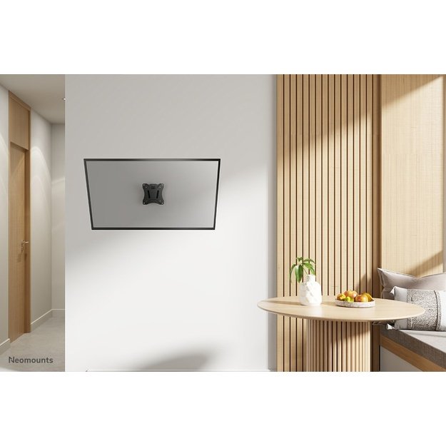 Neomounts Wall mount | NM-W60BLACK Monitor/TV mount wall | Tilt | 10-30   | Maximum weight (capacity) 25 kg | Black