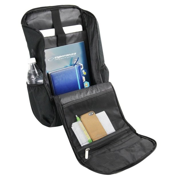 Esperanza ET199 Laptop Backpack 15.6   Black