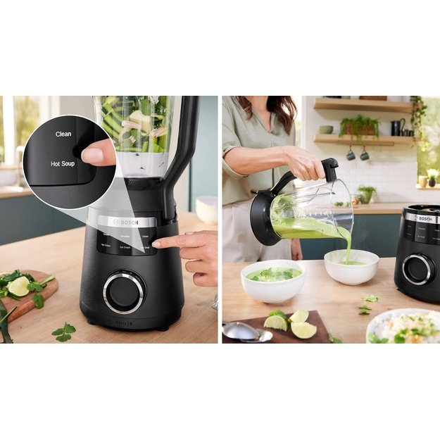 Bosch Serie 6 MMB6652B blender 2 L Tabletop blender 1800 W Black