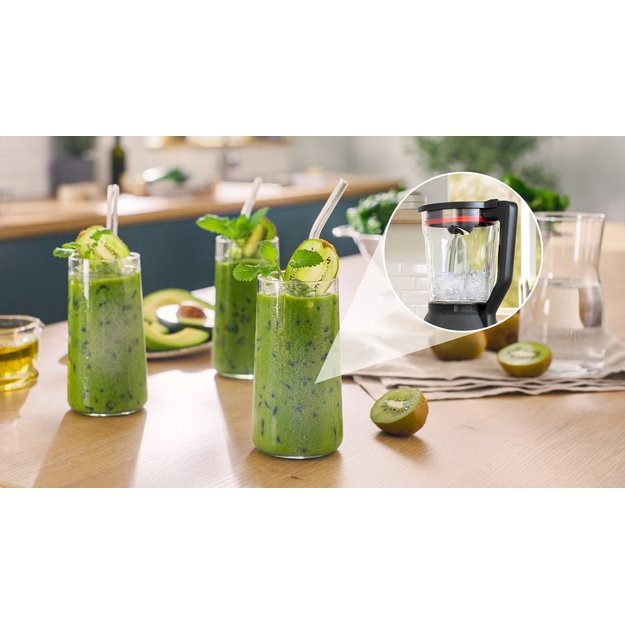 Bosch Serie 6 MMB6652B blender 2 L Tabletop blender 1800 W Black