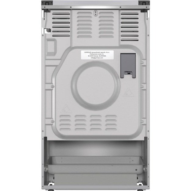 Gorenje GKS5C71XF Freestanding cooker with oven Silver