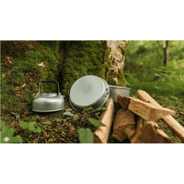 Easy Camp | Adventure Cook Set M | Aluminium | Silver