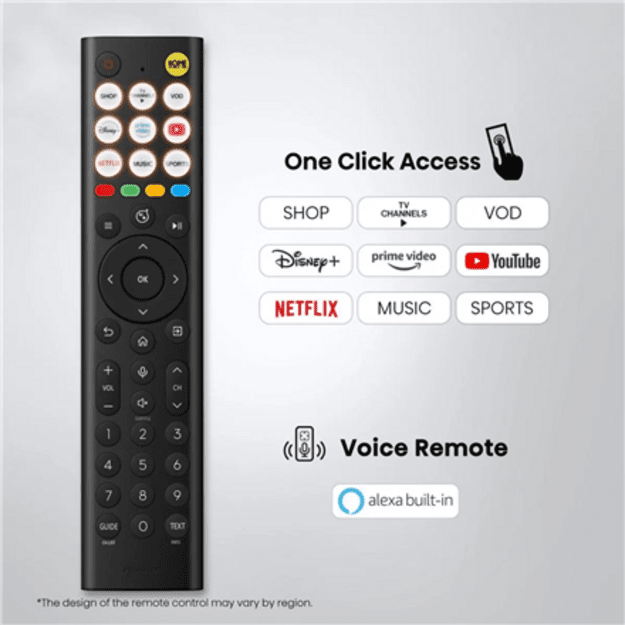 Hisense TV | 43E7S | 43 | Smart TV | VIDAA Smart OS | UHD | Black