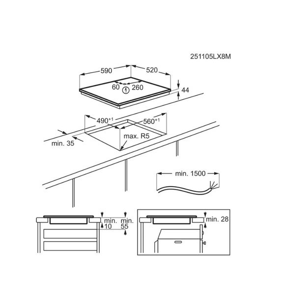 ELECTROLUX KIR60433