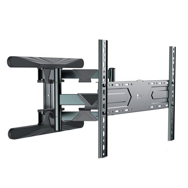 Gembird | Full-motion wall mount | WM-80ST-01 | Tilt, swivel, rotate | 40-80   | Maximum weight (capacity) 50 kg | Black