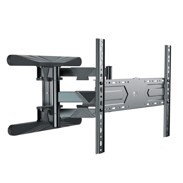 Gembird | Full-motion wall mount | WM-80ST-01 | Tilt, swivel, rotate | 40-80   | Maximum weight (capacity) 50 kg | Black