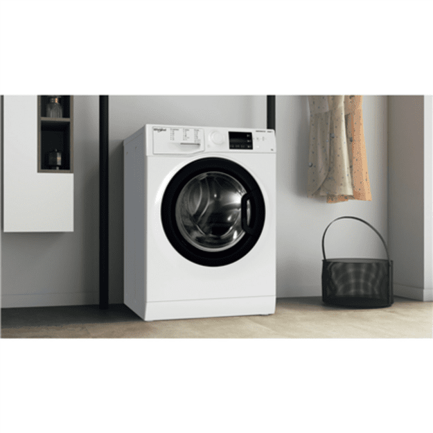 Whirlpool Washing machine | WRSB 7259 WB EU | Energy efficiency class B | Front loading | Washing capacity 7 kg | 1200 RPM |